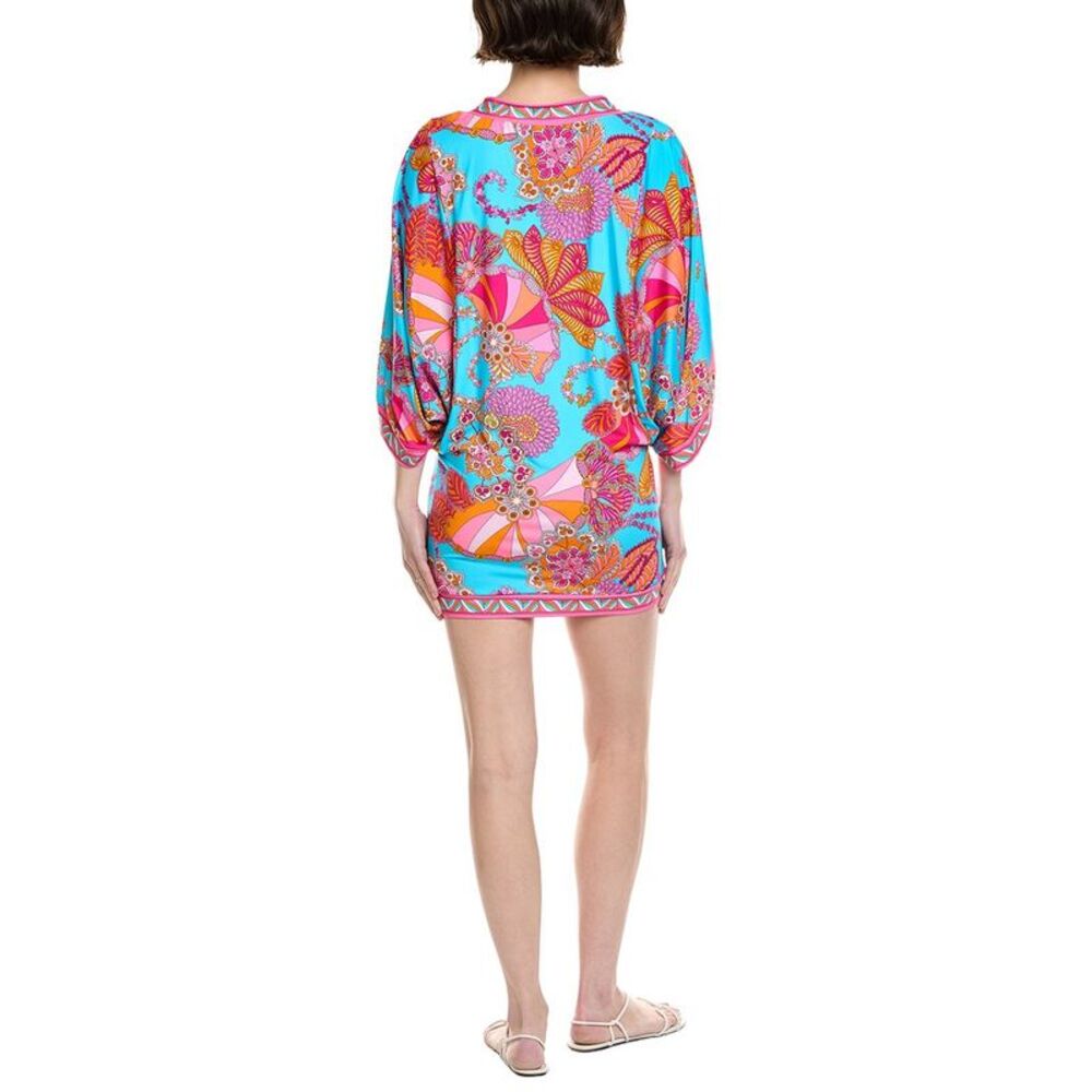 Trina Turk Womens V-Neck Tunic - Picture 2 of 3